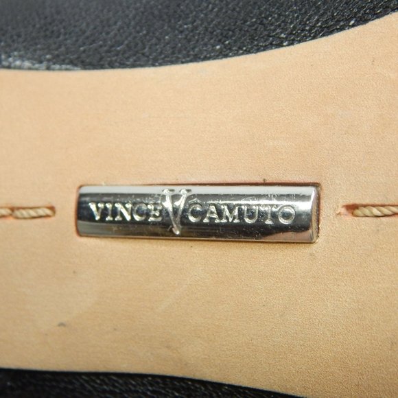 Vince Camuto Womens Black Open Toe Stilettos With Spikes Size 6.5B - Picture 9 of 12